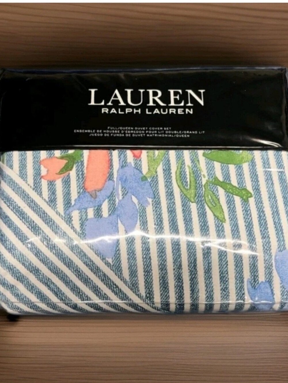 BRAND NEW RALPH LAUREN FULL/QUEEN 3PC DUVER COVER SET MAGGIE FLORAL